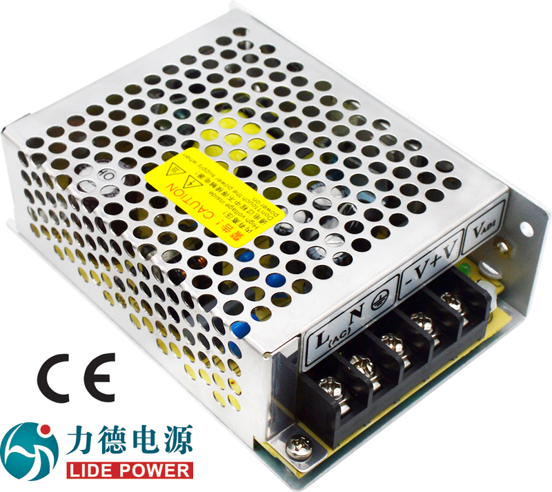 力德25W單組輸出開關電源